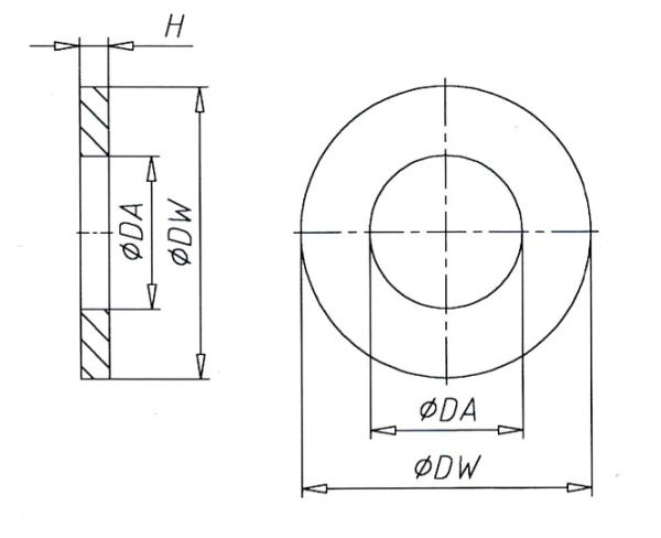 Washer DIN 125-B